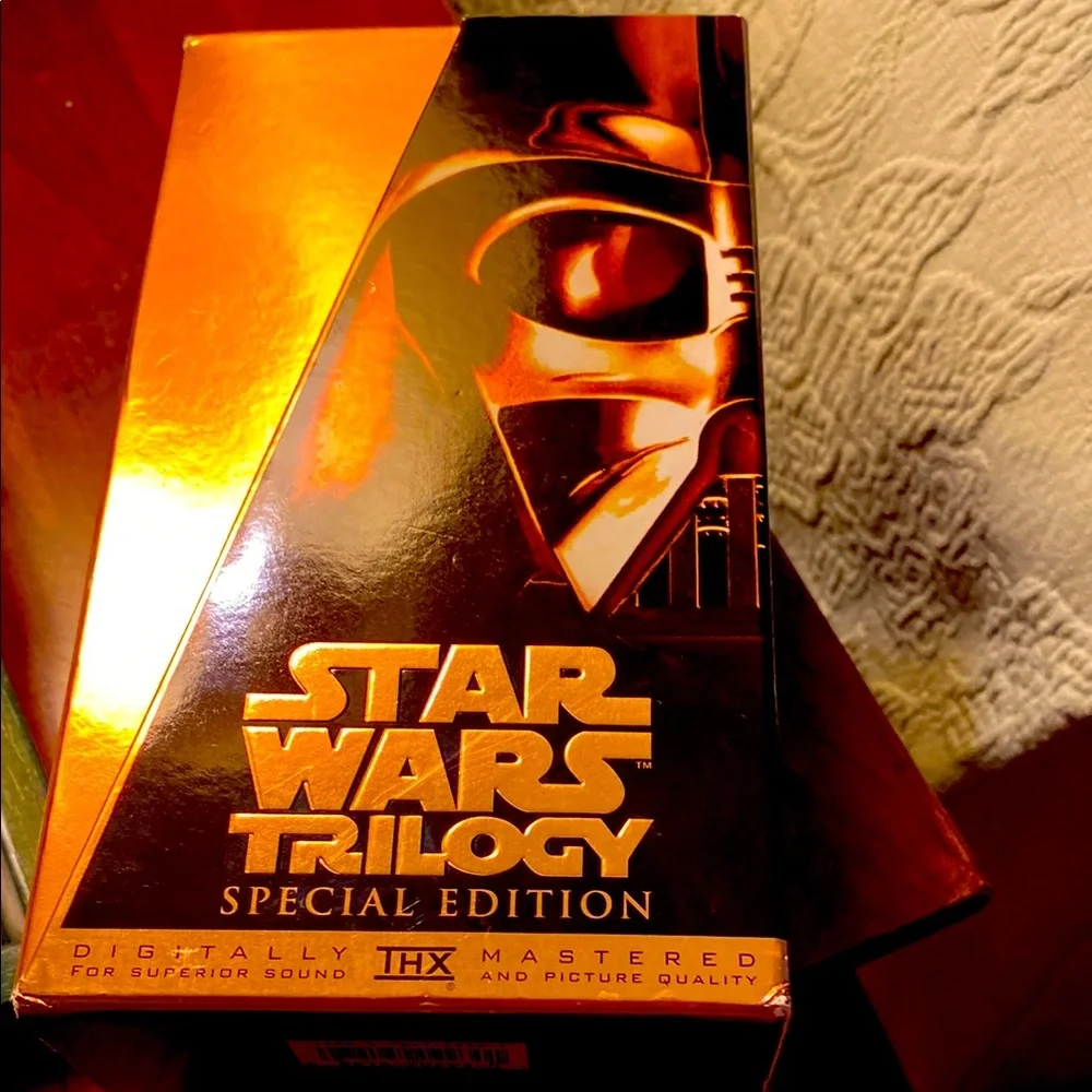 Star Wars Trilogy Special Edition VHS from 1997, 20th Century Fox. Looks unused.